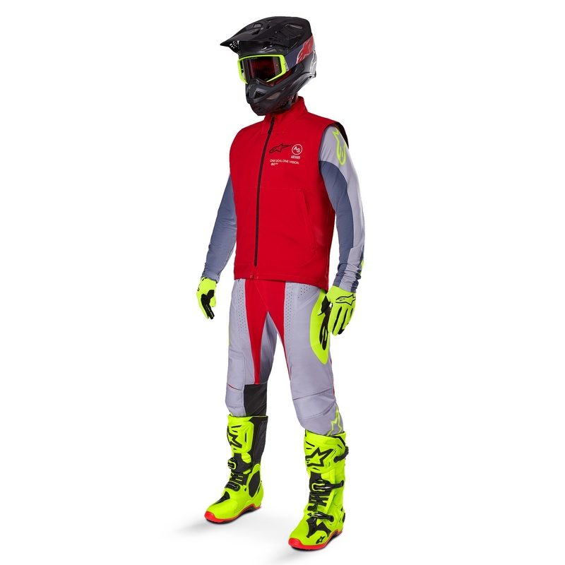 Alpinestars Techstar softshell mellény piros