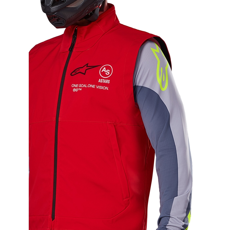 Alpinestars Techstar softshell mellény piros