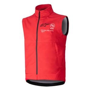 Alpinestars Techstar gyerek softshell mellény piros