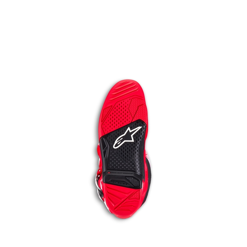Alpinestars Tech 7 motoros csizma piros
