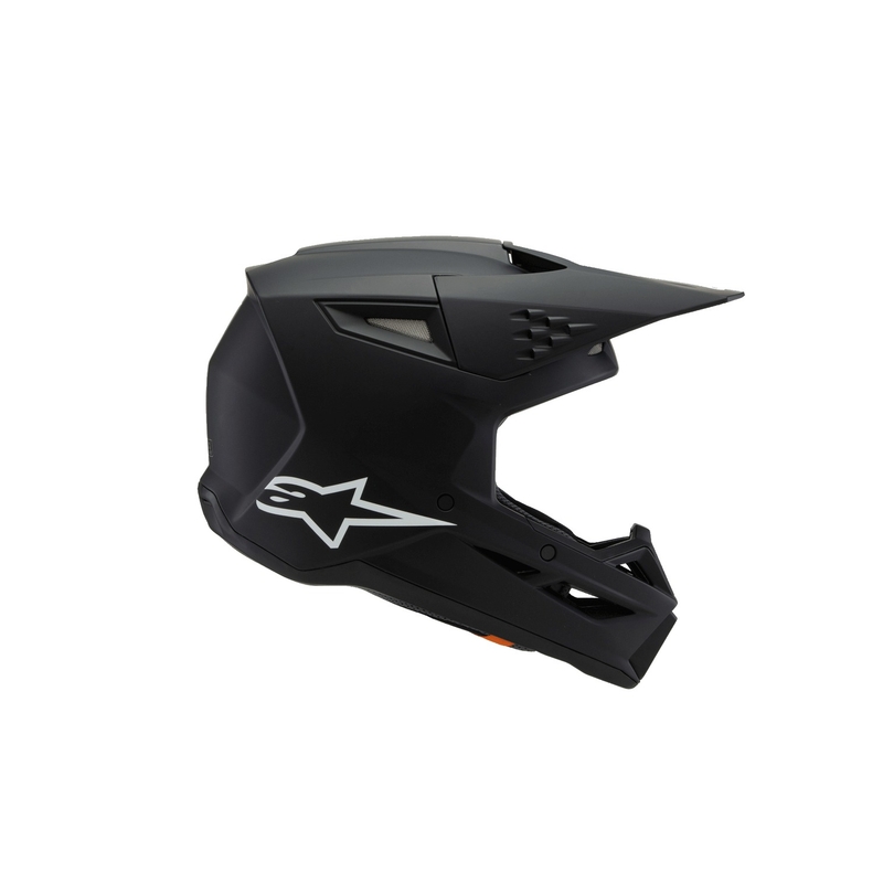 Alpinestars S-M3 SOLID 2025 gyerek motokrossz bukósisak fekete matt