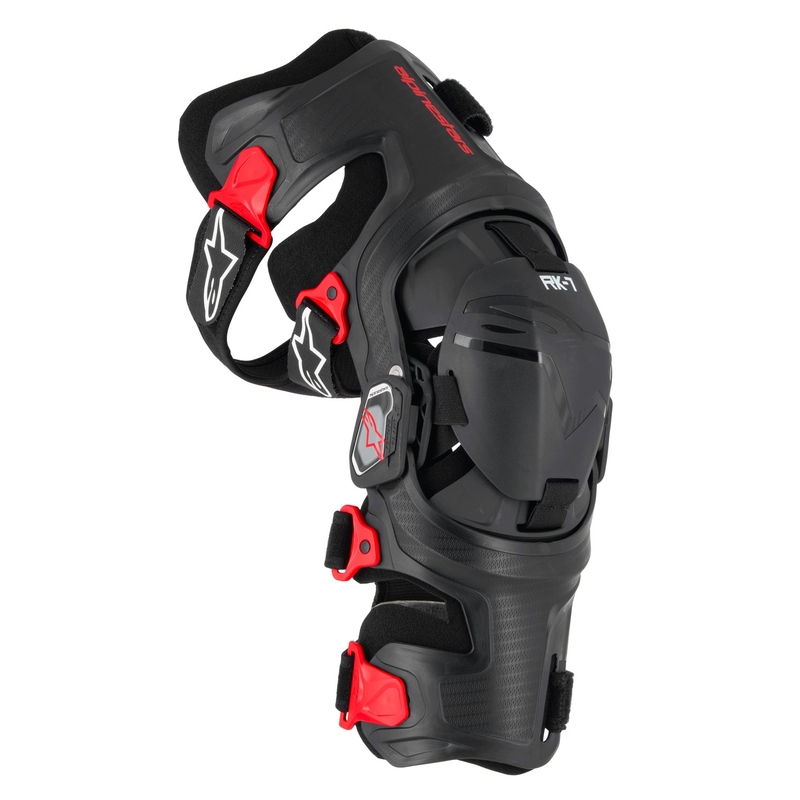 Alpinestars RK-7 Plasma 2025 térdmerevítő fekete-piros