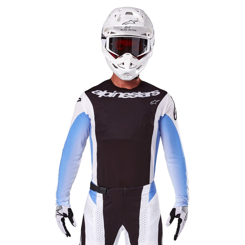 Alpinestars Techstar Melt motokrossz mez fekete-kék