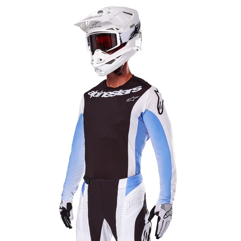 Alpinestars Techstar Melt motokrossz mez fekete-kék