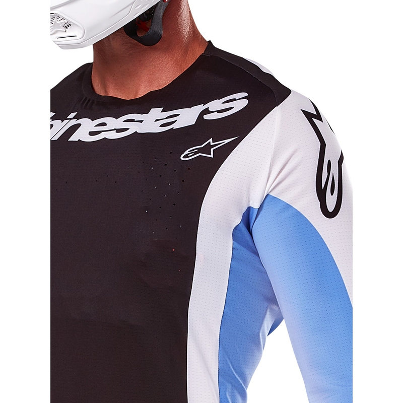 Alpinestars Techstar Melt motokrossz mez fekete-kék
