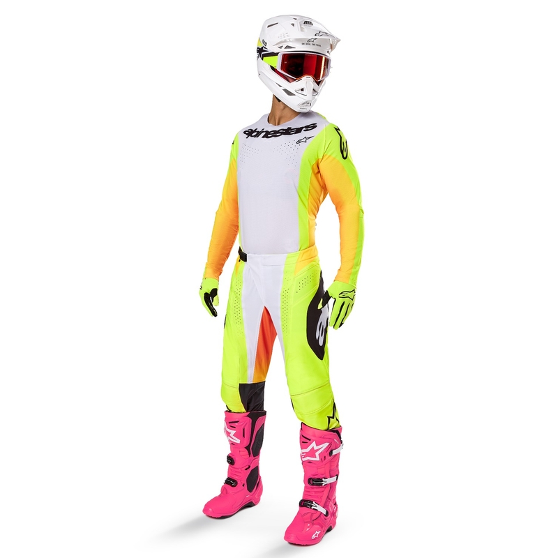 Alpinestars Techstar Melt motokrossz mez sárga-fekete