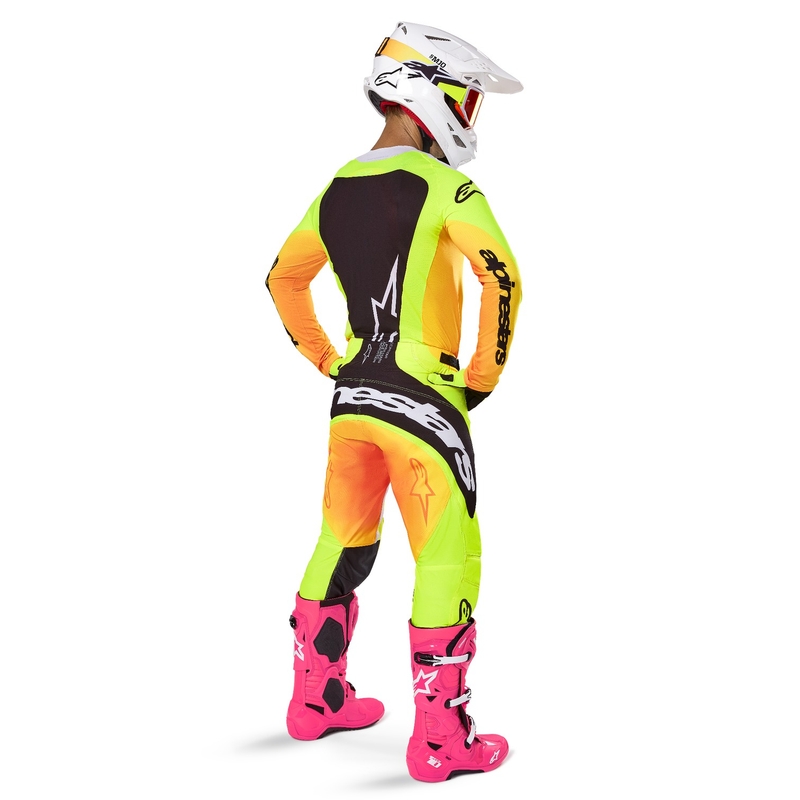 Alpinestars Techstar Melt motokrossz mez sárga-fekete