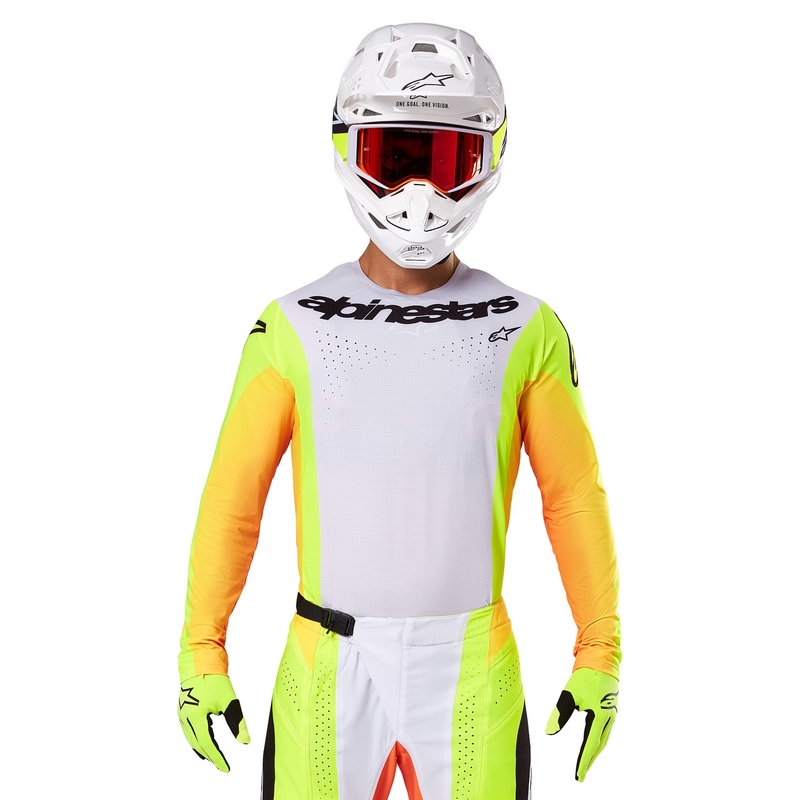Alpinestars Techstar Melt motokrossz mez sárga-fekete