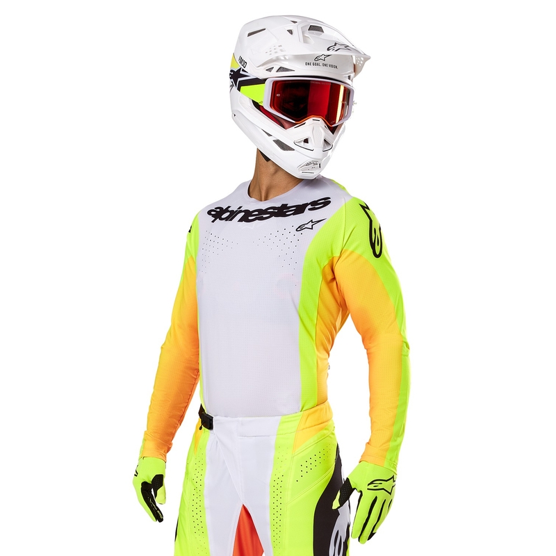 Alpinestars Techstar Melt motokrossz mez sárga-fekete