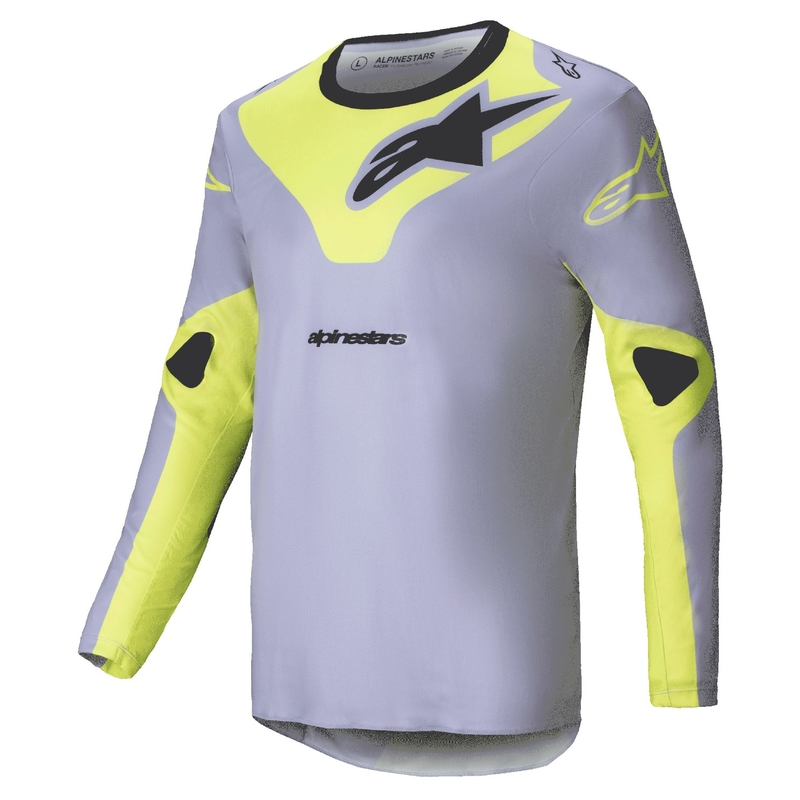 Alpinestars Racer Veil motokrossz mez szürke-fluo sárga