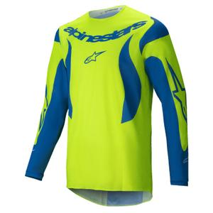 Alpinestars Fluid Haul motokrossz mez fluo sárga-kék
