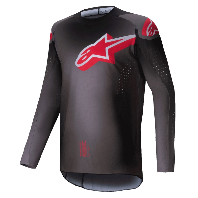 Alpinestars Supertech Lipan motokrossz mez füstös-piros