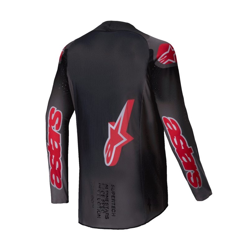 Alpinestars Supertech Lipan motokrossz mez füstös-piros