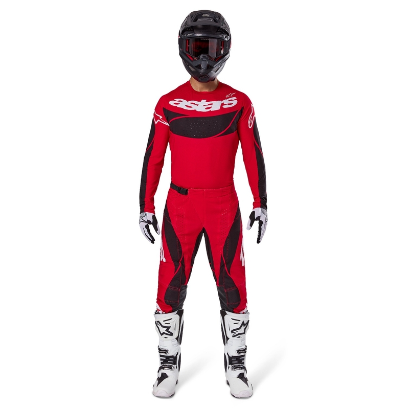 Alpinestars Techstar Dreem motokrossz mez piros-fekete