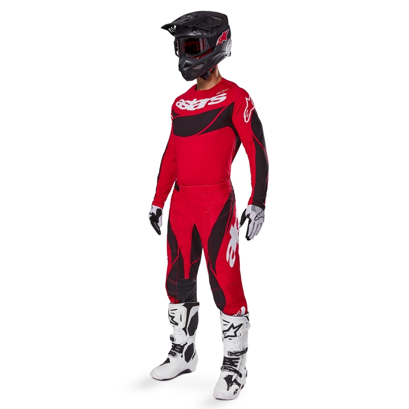 Alpinestars Techstar Dreem motokrossz mez piros-fekete