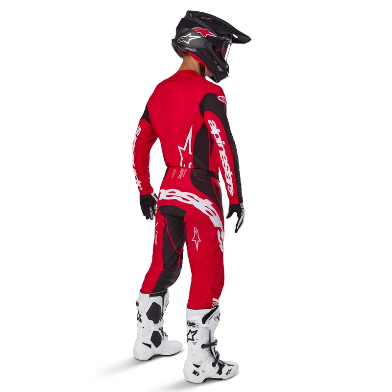 Alpinestars Techstar Dreem motokrossz mez piros-fekete