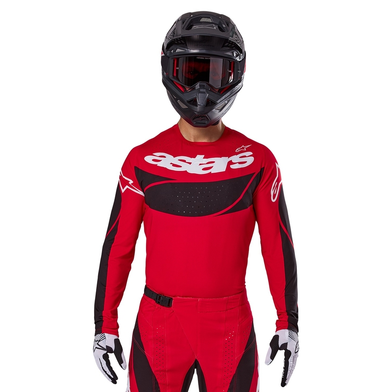 Alpinestars Techstar Dreem motokrossz mez piros-fekete