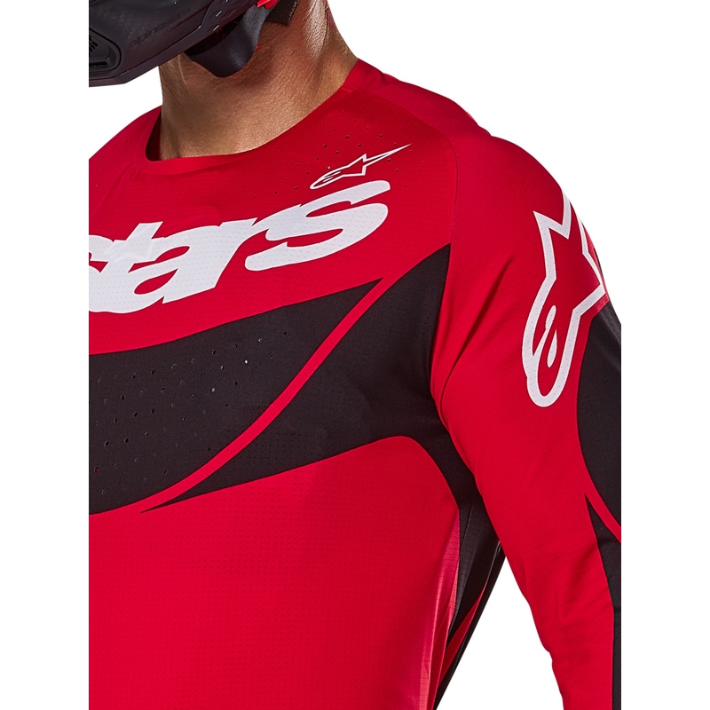 Alpinestars Techstar Dreem motokrossz mez piros-fekete
