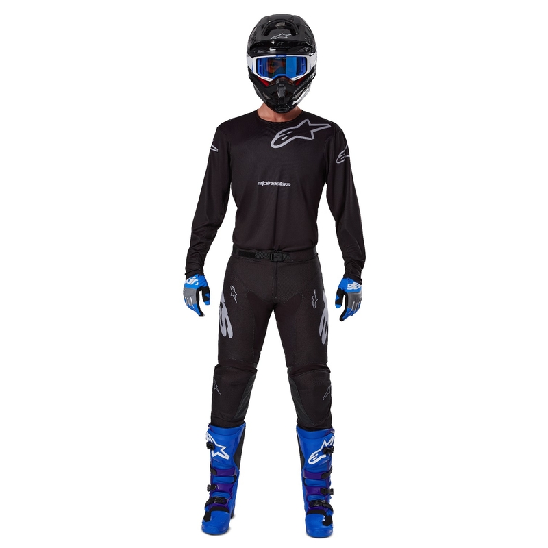 Alpinestars Racer Graphite motokrossz mez fekete-szürke