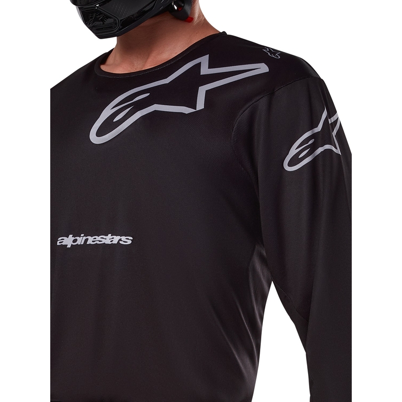 Alpinestars Racer Graphite motokrossz mez fekete-szürke