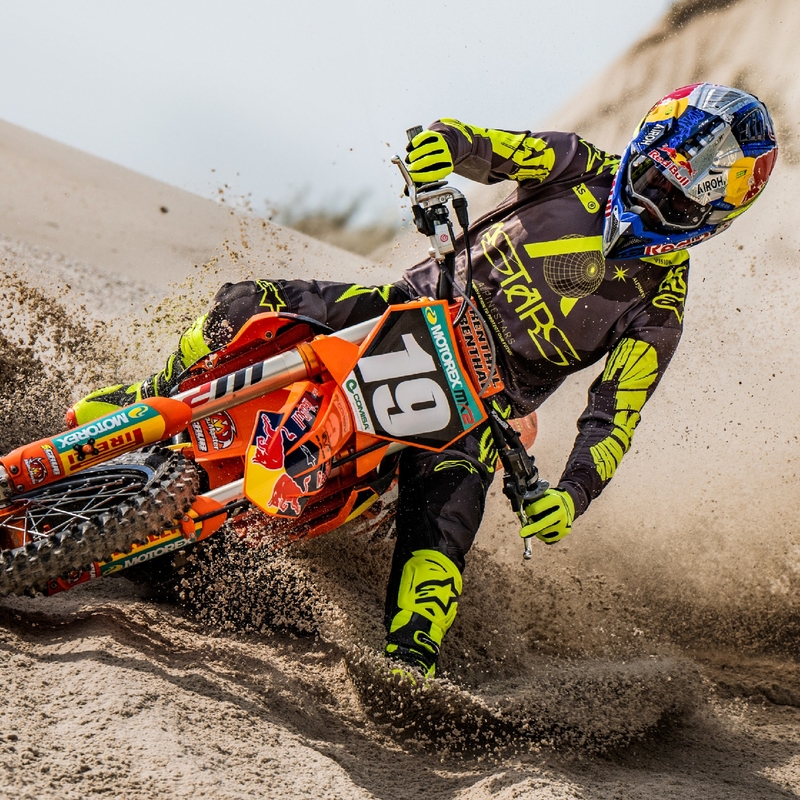 Alpinestars Racer Hollow motokrossz mez sötét camo-fluo sárga