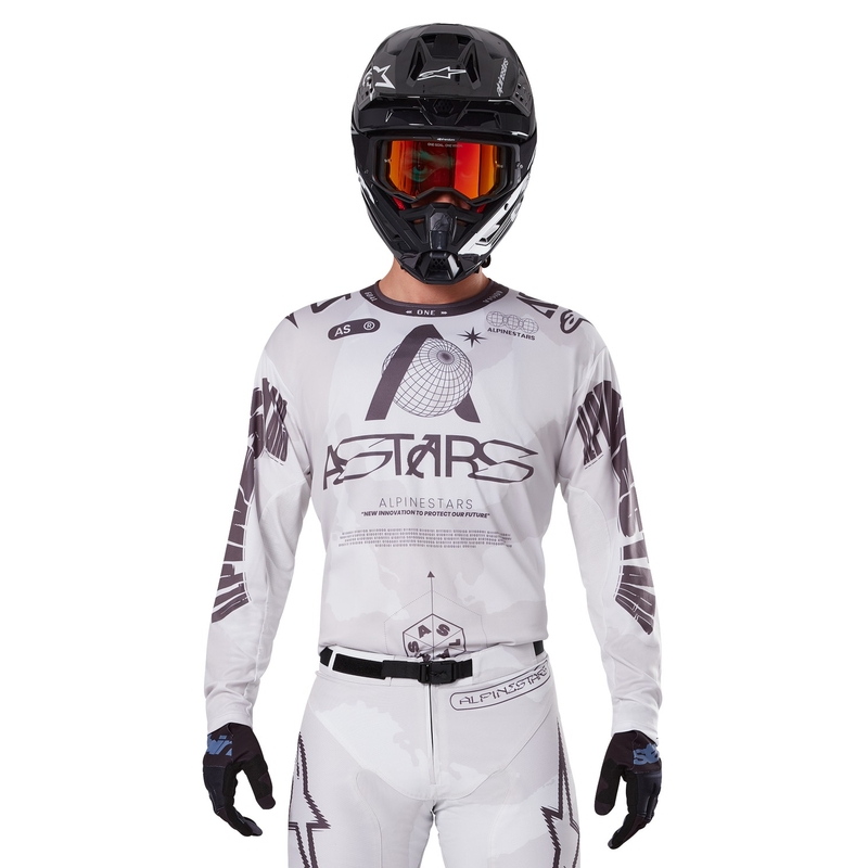 Alpinestars Racer Hollow motokrossz mez világos camo-barna