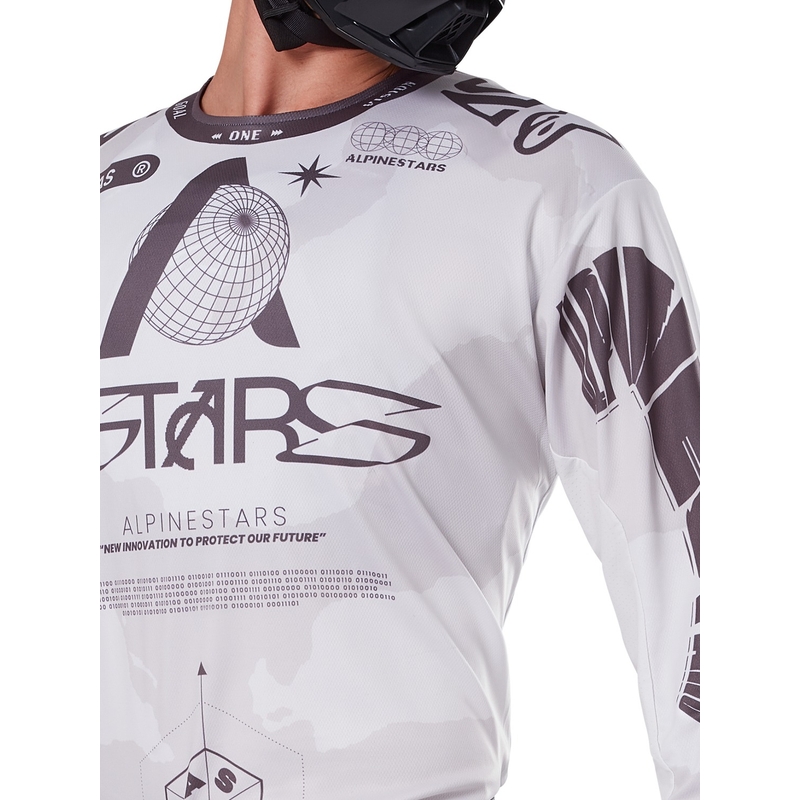 Alpinestars Racer Hollow motokrossz mez világos camo-barna