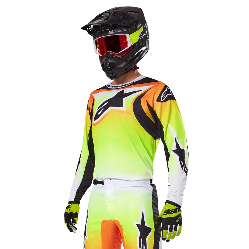 Alpinestars Fluid Wurx motokrossz mez sárga-fekete