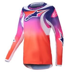 Alpinestars Stella Fluid Wurx női motokrossz mez multicolor-fehér