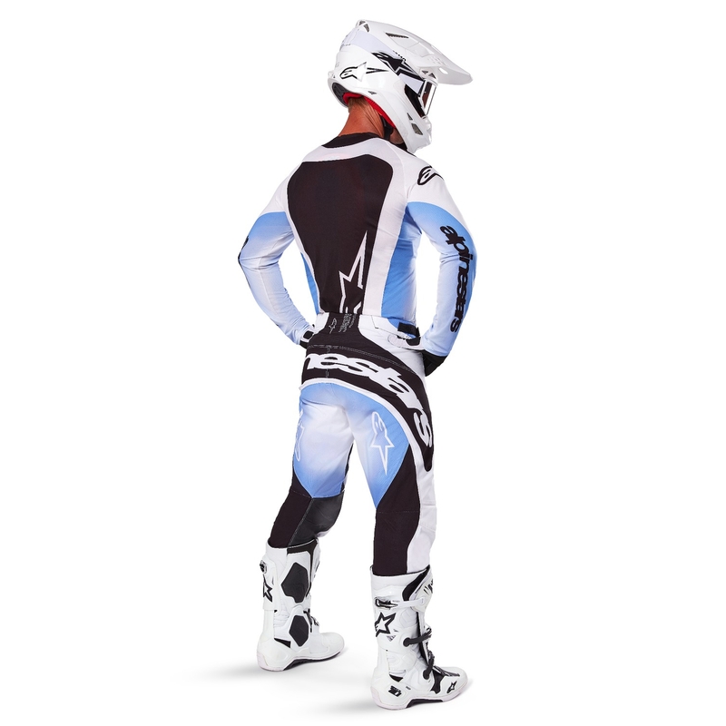 Alpinestars Techstar Melt motocross nadrág fekete-kék