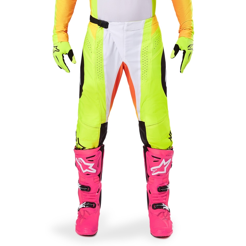 Alpinestars Techstar Melt motocross nadrág sárga-fekete