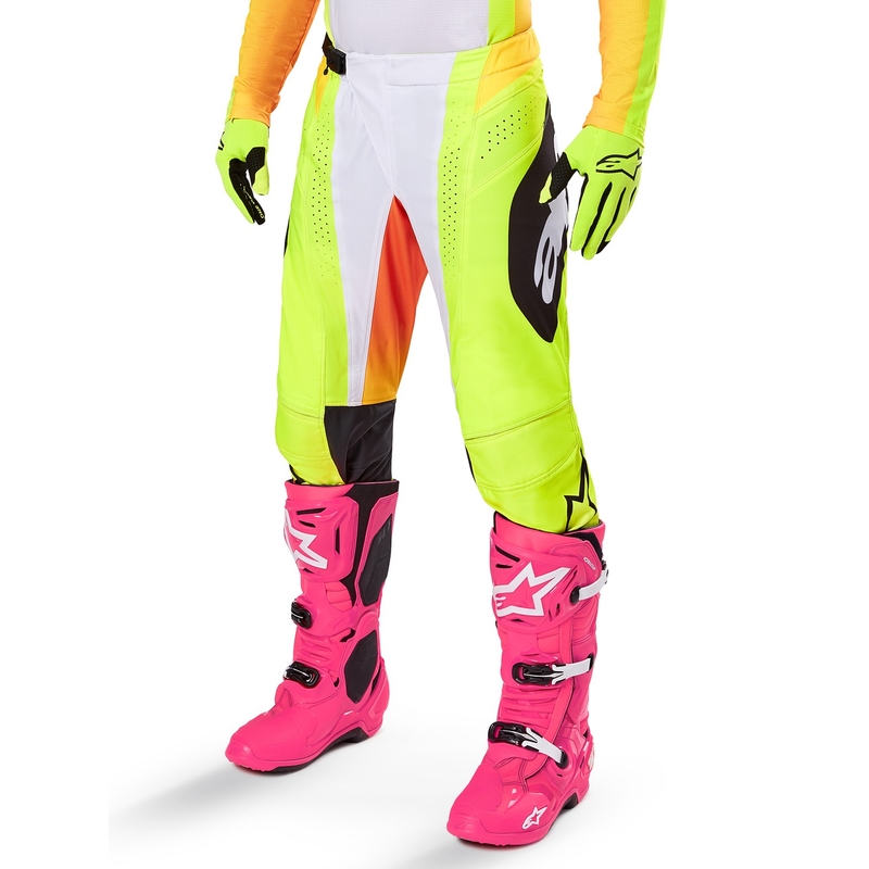 Alpinestars Techstar Melt motocross nadrág sárga-fekete