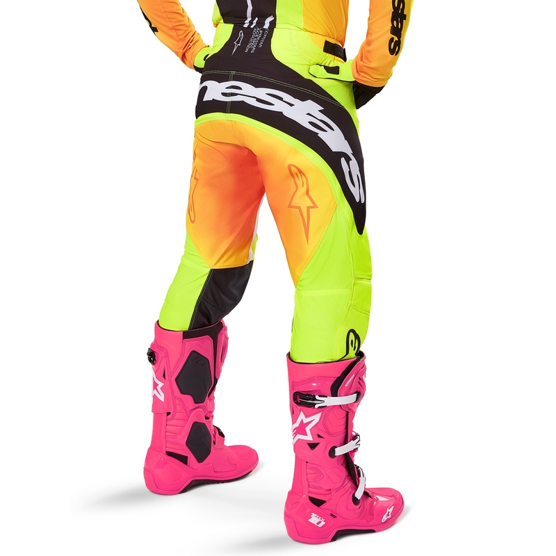 Alpinestars Techstar Melt motocross nadrág sárga-fekete
