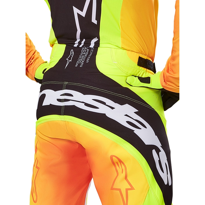 Alpinestars Techstar Melt motocross nadrág sárga-fekete