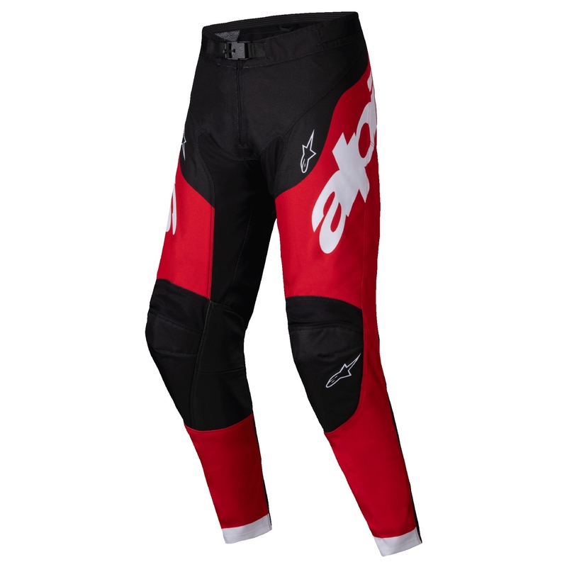 Alpinestars Racer Veil motocross nadrág fekete-piros