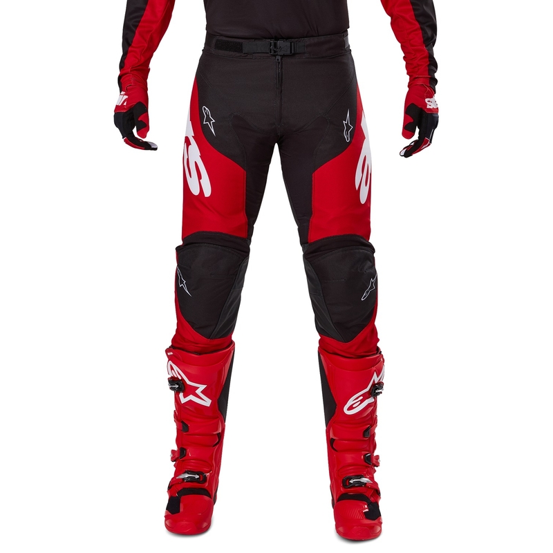 Alpinestars Racer Veil motocross nadrág fekete-piros