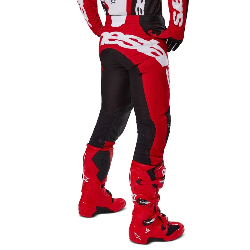 Alpinestars Racer Veil motocross nadrág fekete-piros