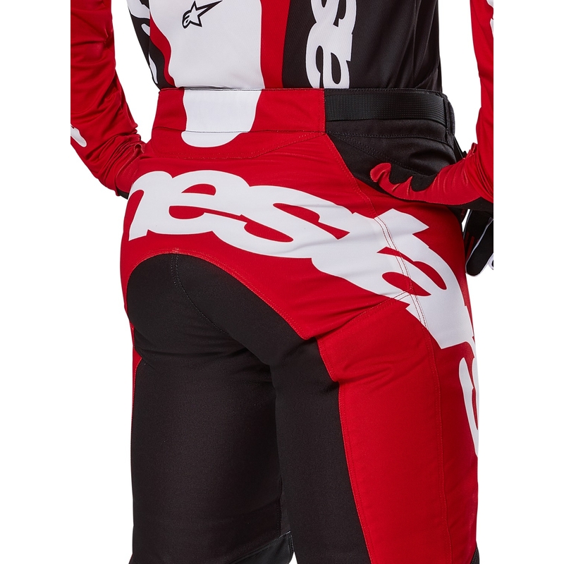Alpinestars Racer Veil motocross nadrág fekete-piros
