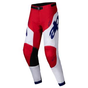 Alpinestars Racer Veil motocross nadrág piros-fehér