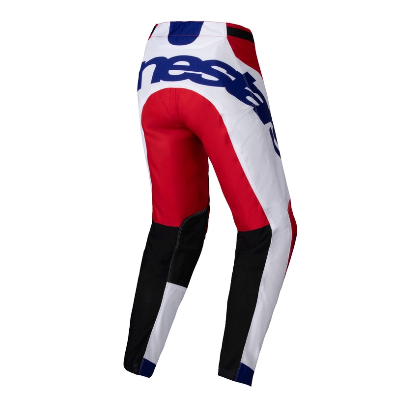Alpinestars Racer Veil motocross nadrág piros-fehér