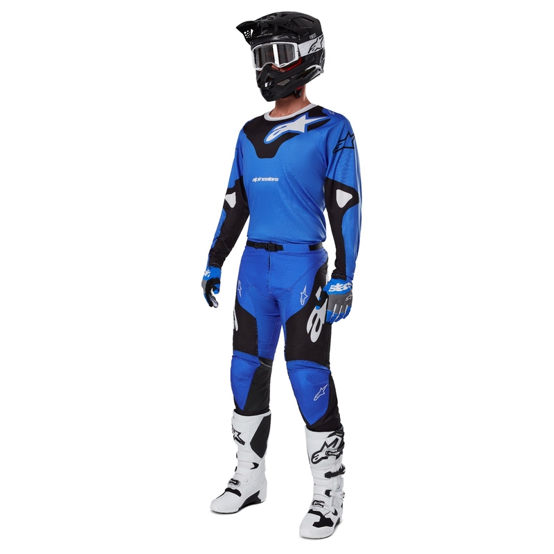Alpinestars Racer Veil motocross nadrág kék-fekete