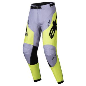 Alpinestars Racer Veil motocross nadrág szürke-fluo sárga