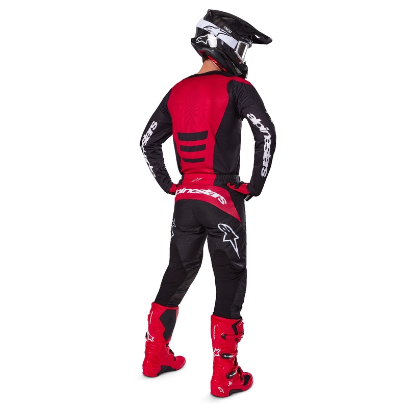 Alpinestars Fluid Haul motocross nadrág fekete-fehér
