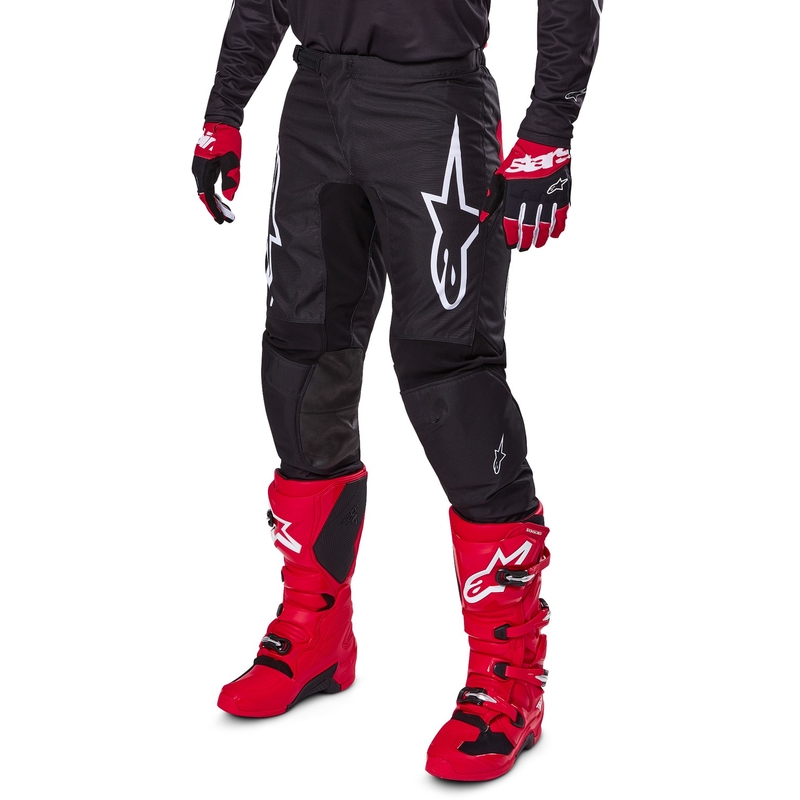 Alpinestars Fluid Haul motocross nadrág fekete-fehér