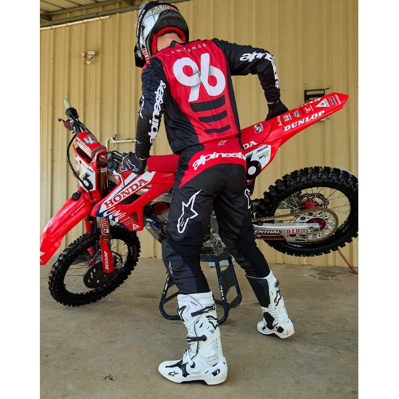 Alpinestars Fluid Haul motocross nadrág fekete-fehér