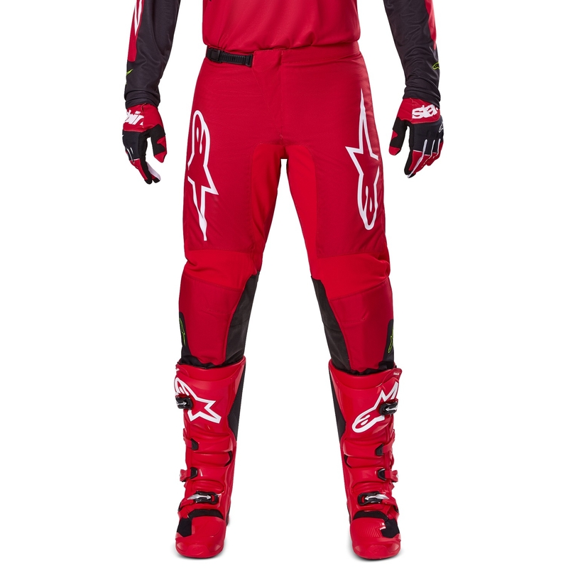 Alpinestars Fluid Haul motocross nadrág piros-fekete