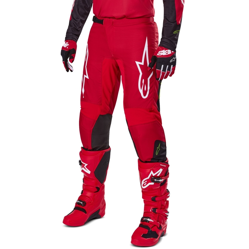 Alpinestars Fluid Haul motocross nadrág piros-fekete