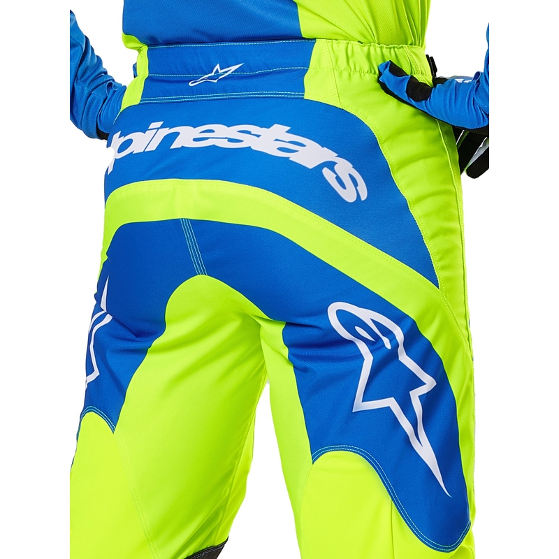 Alpinestars Fluid Haul motocross nadrág fluo sárga-kék