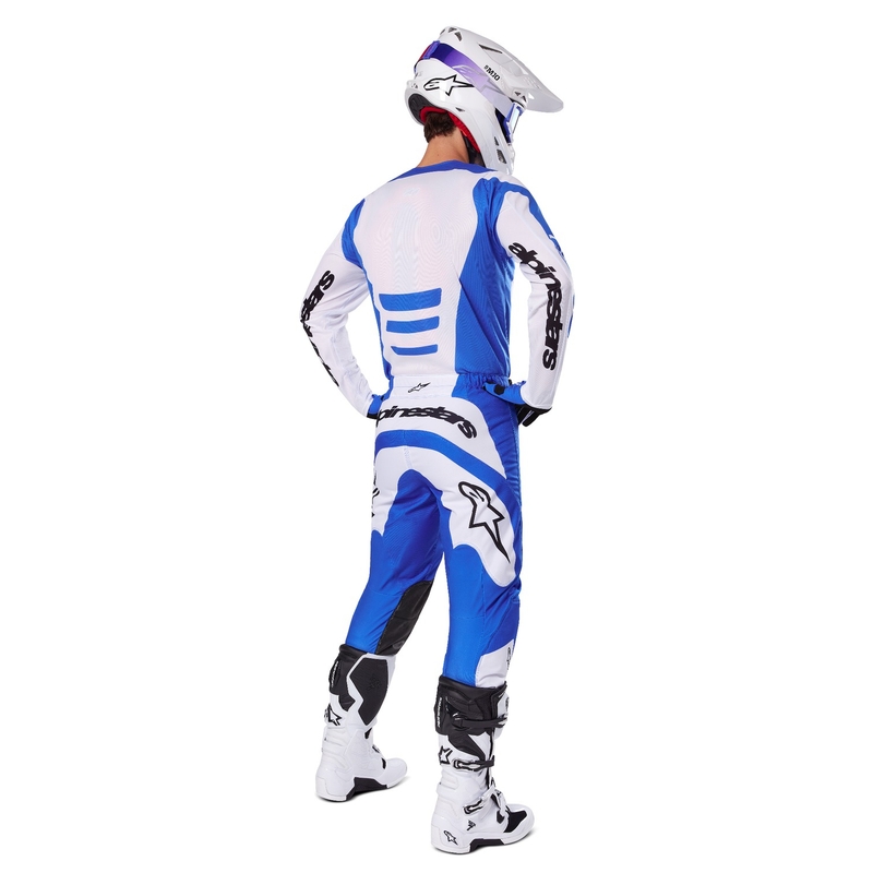 Alpinestars Fluid Haul motocross nadrág kék-fehér