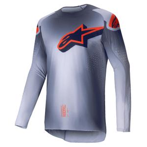 Alpinestars Supertech Lipan motokrossz mez szürke-fluo narancssárga